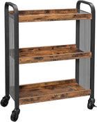 Industrinio stiliaus vežimėlis LRC66BX - Beauty Kit