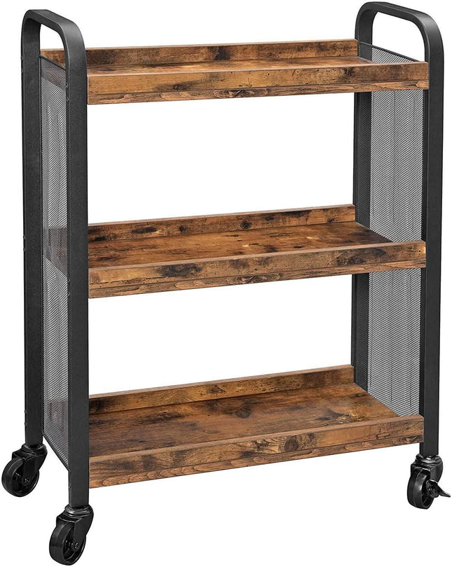 Industrinio stiliaus vežimėlis LRC66BX - Beauty Kit