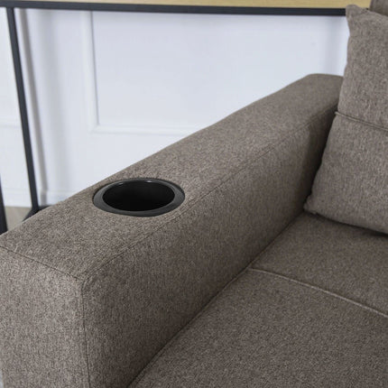 Išskleidžiamas fotelis SOLOR, smėlinė spalva - Beauty Kit