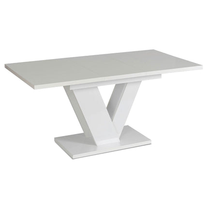 Išskleidžiamas stalas CLARK, baltas - Beauty Kit