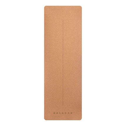 BALANCE MAT CORK RUBBER jogos kilimėlis 183×61 cm iš natūralios gumos ir kamštinės medžiagos profesionalioms studijoms