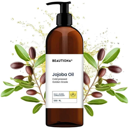 Jojoba aliejus 100% BEAUTIONA, 500 ml - Beauty Kit
