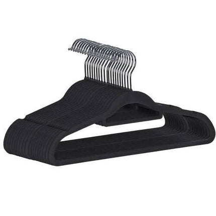 Juodos aksominės pakabos, 20 vnt. - Beauty Kit