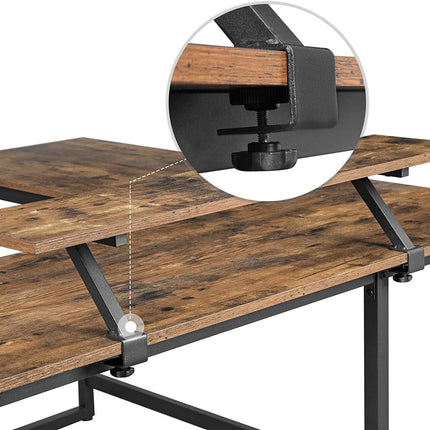 Kampinis rašomasis stalas LWD56X - Beauty Kit