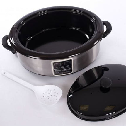 Karštų akmenų šildytuvas 6 L su ekranu + šaukštas - Beauty Kit