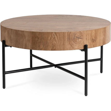 Kavos staliukas BELIEF 79,5 cm, ąžuolo spalvos - Beauty Kit