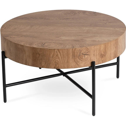 Kavos staliukas BELIEF 79,5 cm, ąžuolo spalvos - Beauty Kit