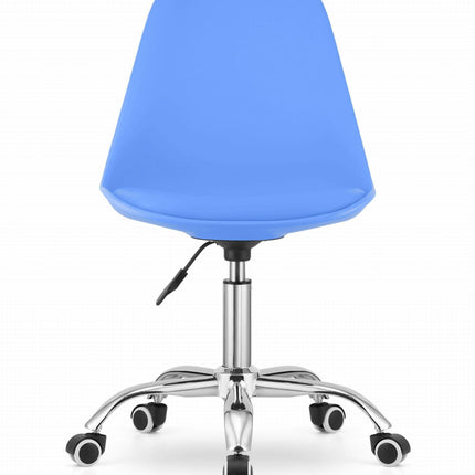 Kėdė ALBA ant ratukų, mėlyna - Beauty Kit