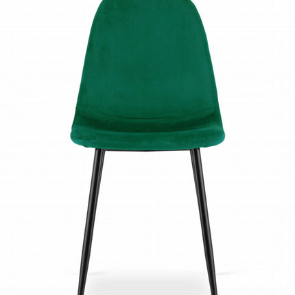 Kėdė COMO, tamsiai žalias aksomas - Beauty Kit