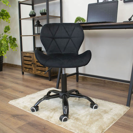 Kėdė NOTO, juodas aksomas - Beauty Kit