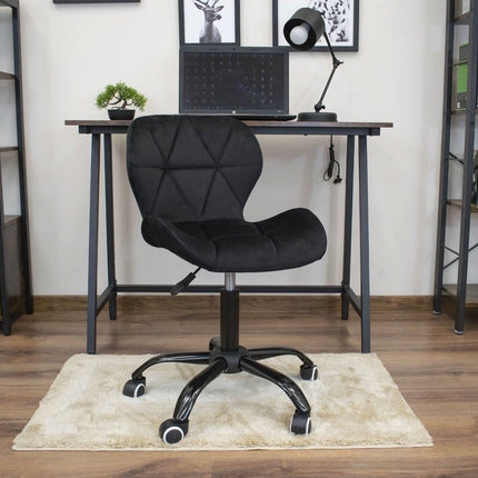 Kėdė NOTO, juodas aksomas - Beauty Kit