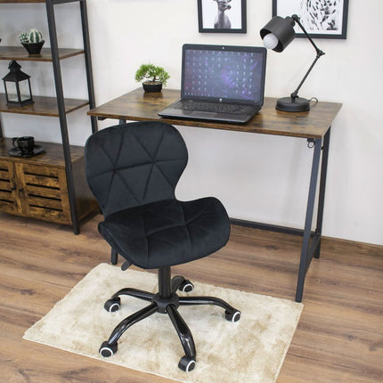 Kėdė NOTO, juodas aksomas - Beauty Kit