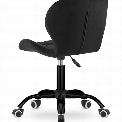 Kėdė NOTO, juodas aksomas - Beauty Kit