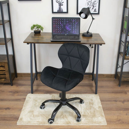 Kėdė NOTO, juodas aksomas - Beauty Kit