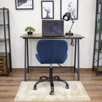 Kėdė NOTO, tamsiai mėlynas aksomas - Beauty Kit