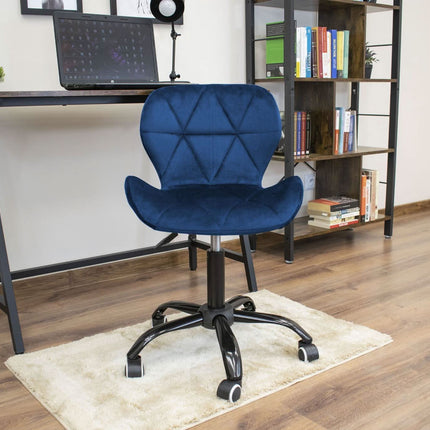 Kėdė NOTO, tamsiai mėlynas aksomas - Beauty Kit