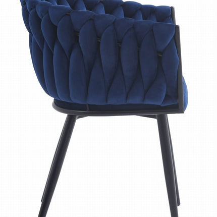 Kėdė ORION, tamsiai mėlynas aksomas - Beauty Kit