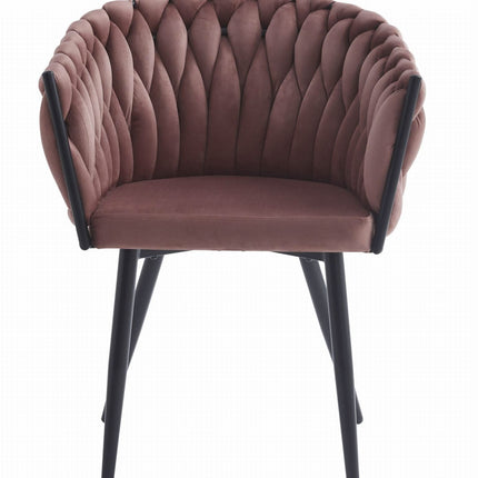 Kėdė ORION, tamsiai rožinis aksomas - Beauty Kit