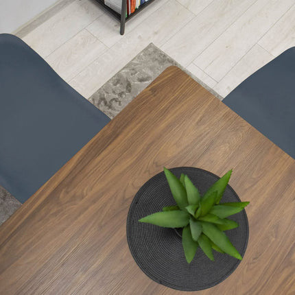 Kėdė OSAKA, grafito spalvos/juodos kojos - Beauty Kit