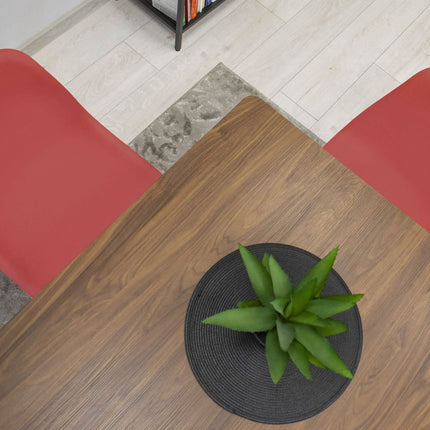 Kėdė OSAKA, persiko spalvos/juodos kojos - Beauty Kit