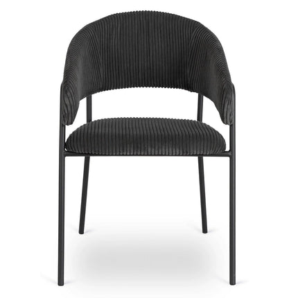 Kėdė TINKA, juodas velvetas - Beauty Kit