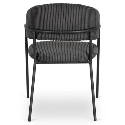 Kėdė TINKA, juodas velvetas - Beauty Kit