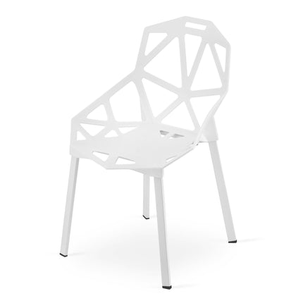 Kėdės ESSEN, balta spalva, 3 vnt. - Beauty Kit