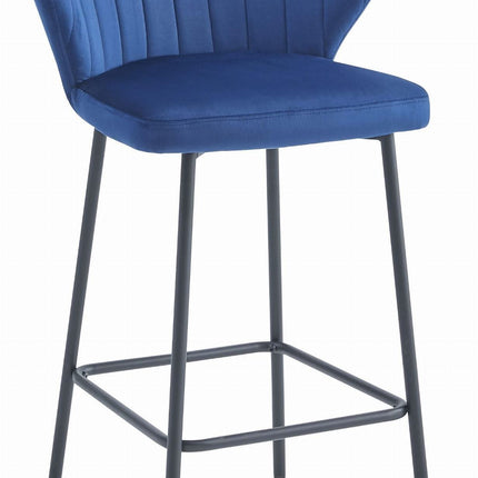 Kėdės GATTA, tamsiai mėlynas aksomas, 3 vnt. - Beauty Kit