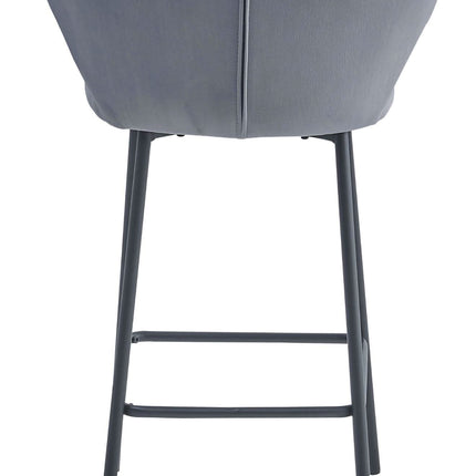 Kėdės GATTA, tamsiai pilkas aksomas, 2 vnt. - Beauty Kit