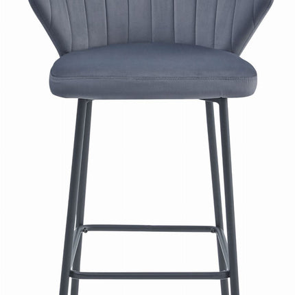 Kėdės GATTA, tamsiai pilkas aksomas, 4 vnt. - Beauty Kit