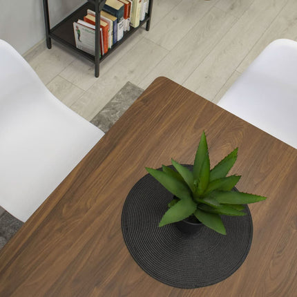 Kėdės OSAKA, baltos/juoda kojos, 3 vnt. - Beauty Kit