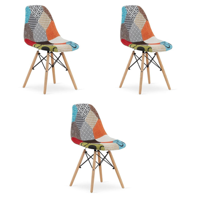 Kėdės SEUL 02, 3 vnt. - Beauty Kit