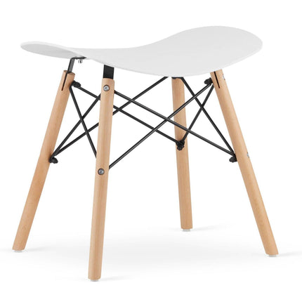 Kėdutė CORFU, balta - Beauty Kit