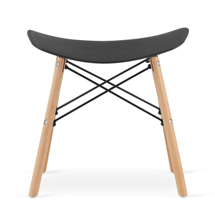 Kėdutės CORFU, juodos, 2 vnt. - Beauty Kit