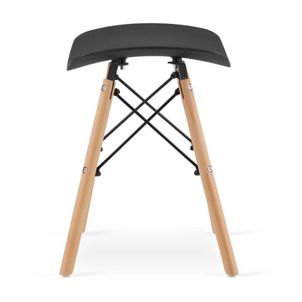 Kėdutės CORFU, juodos, 2 vnt. - Beauty Kit