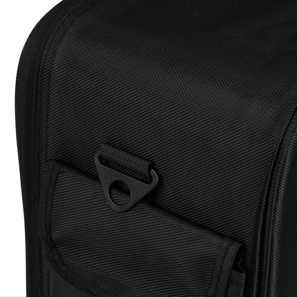 Kirpėjo lagaminas ant ratukų, juodas - Beauty Kit