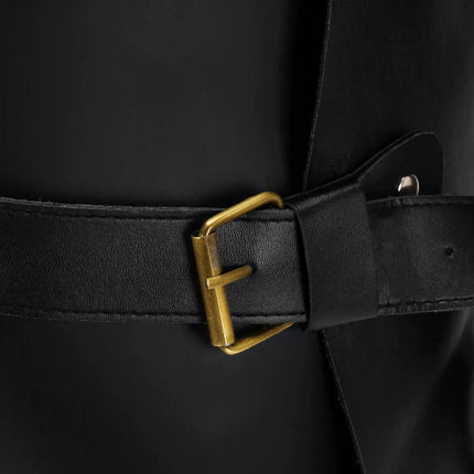 Kirpėjo prijuostė K-508, juoda - Beauty Kit