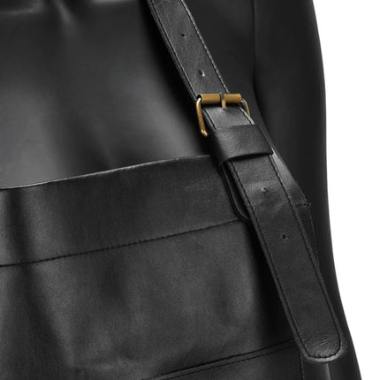 Kirpėjo prijuostė K-508, juoda - Beauty Kit