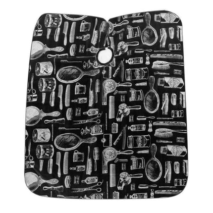 Kirpyklos apsiaustas J-05, juodas - Beauty Kit