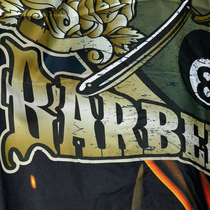 Kirpyklos apsiaustas su gumine apykakle J-455 - Beauty Kit