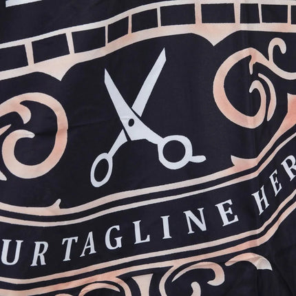 Kirpyklos apsiaustas su gumine apykakle J-456 - Beauty Kit