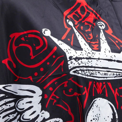 Kirpyklos apsiaustas su gumine apykakle J-457 - Beauty Kit