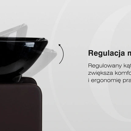Kirpyklos plautuvė OMEGA Nautica, ruda – iš arti