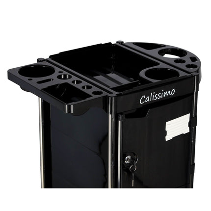 Kirpyklos vežimėlis X10, juodas - Beauty Kit