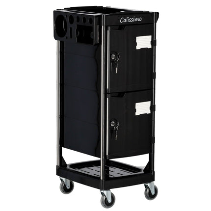 Kirpyklos vežimėlis X10, juodas - Beauty Kit