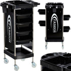 Kirpyklos vežimėlis X11-B, juodas - Beauty Kit