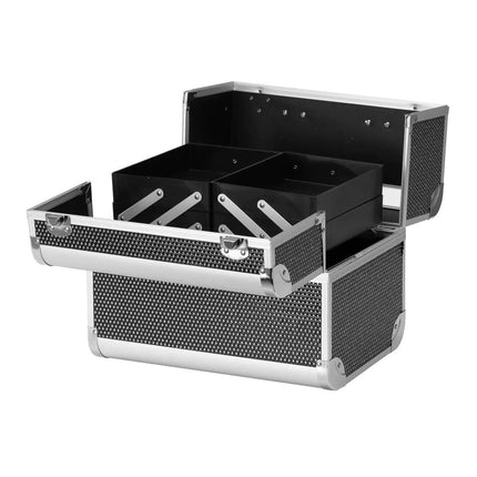 Kosmetikos lagaminas 44, juodas - Beauty Kit