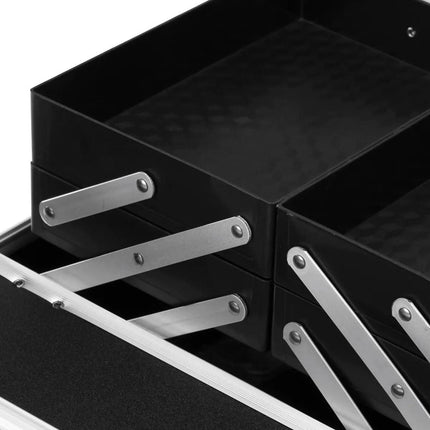 Kosmetikos lagaminas 44, juodas - Beauty Kit