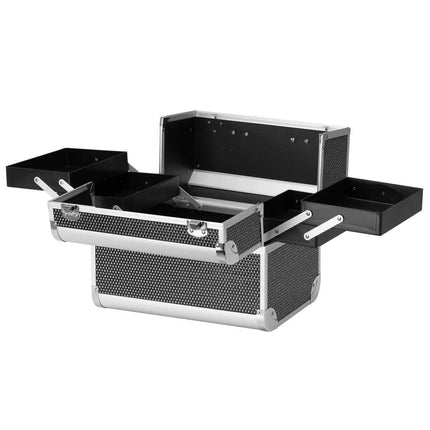 Kosmetikos lagaminas 44, juodas - Beauty Kit