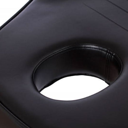 Kosmetolog gultas - mechaninis, juodas - Beauty Kit